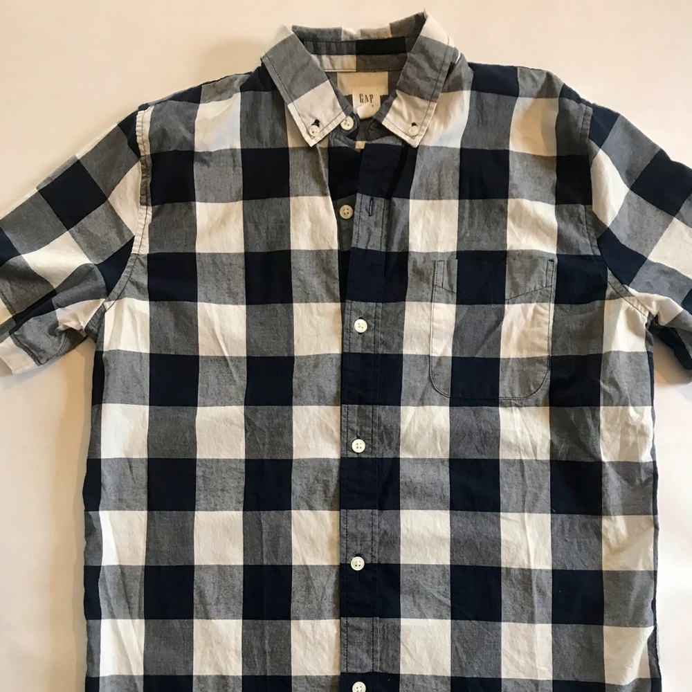 Gap Plaid Button Down Shirt in Size XXL (boys)